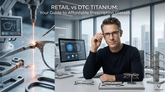 Retail vs DTC Titanium: Affordable Prescription Glasses Guide
