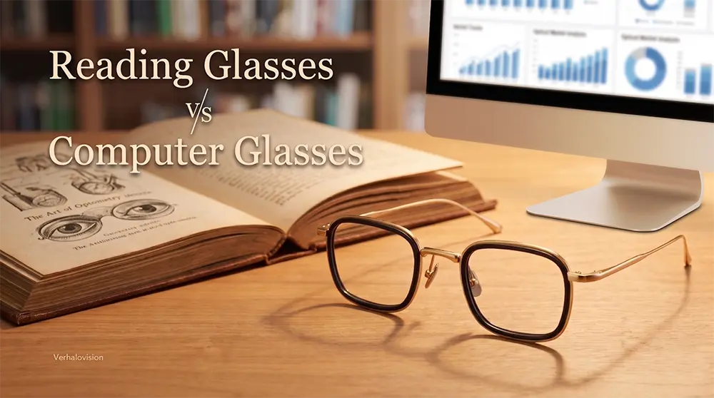 Are reading glasses and computer glasses the same?