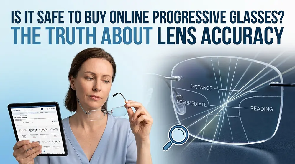 Is It Safe to Buy Online Progressive Glasses? The Truth About Lens Accuracy