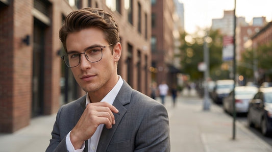 Mens Black Glasses Full-Rim vs. Semi-Rimless vs. Rimless