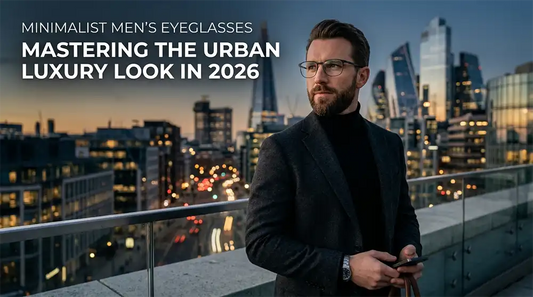 Minimalist Men's Eyeglasses: Mastering the Urban Luxury Look in 2026 - Verhalo Vision