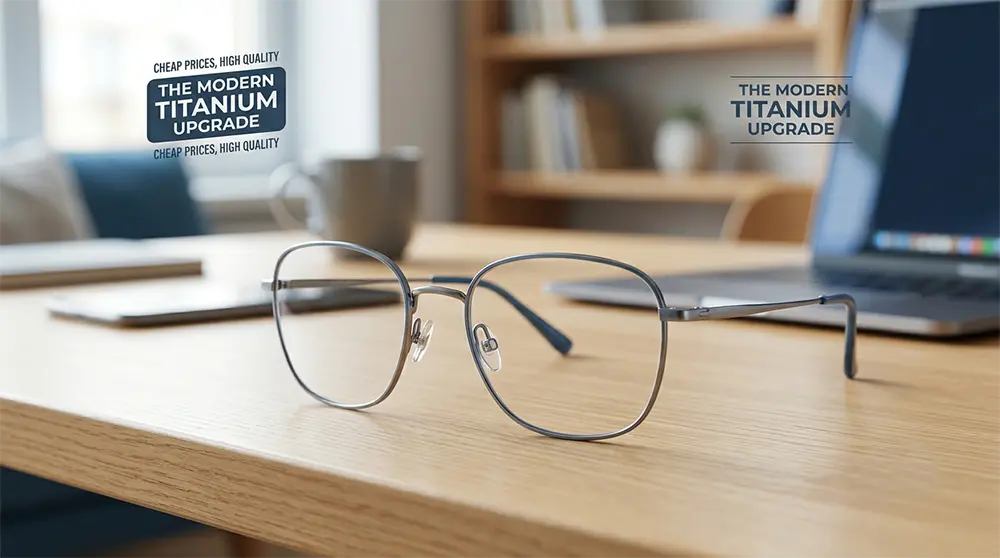 Why Cheap Prescription Glasses Don’t Have to Mean Cheap Quality: The Modern Titanium Upgrade