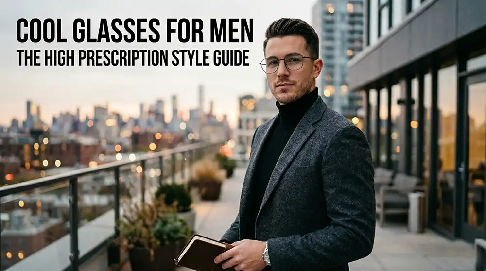 Cool Glasses for Men: The High Prescription Style Guide -  Verhalo Vision