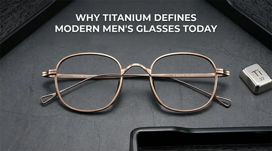 Why Titanium Defines Modern Men's Glasses Today