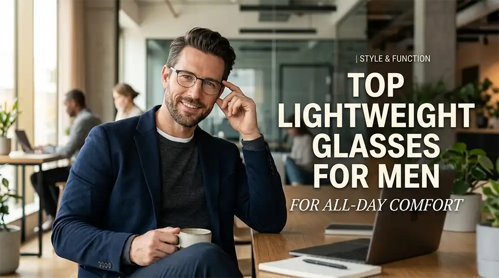 Top Lightweight Glasses for Men for All-Day Comfort - Verhalo Vision