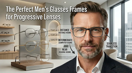 The Perfect Men's Glasses Frames for Progressive Lenses - Verhalo Vision