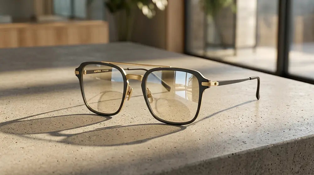 - Durable titanium glasses with long-lasting light-adapting technology for users asking how long do photochromic eyeglass lenses last.