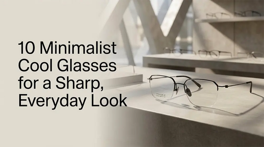 10 Minimalist Cool Glasses for a Sharp, Everyday Look - Verhalo Vision