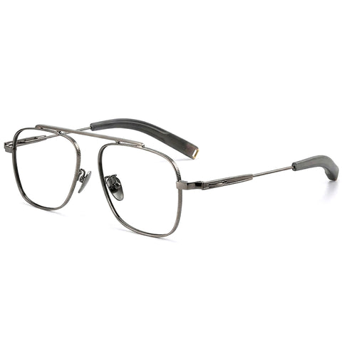 Aviator Stylish Full-rim Titanium Eyeglasses | Verhalovision