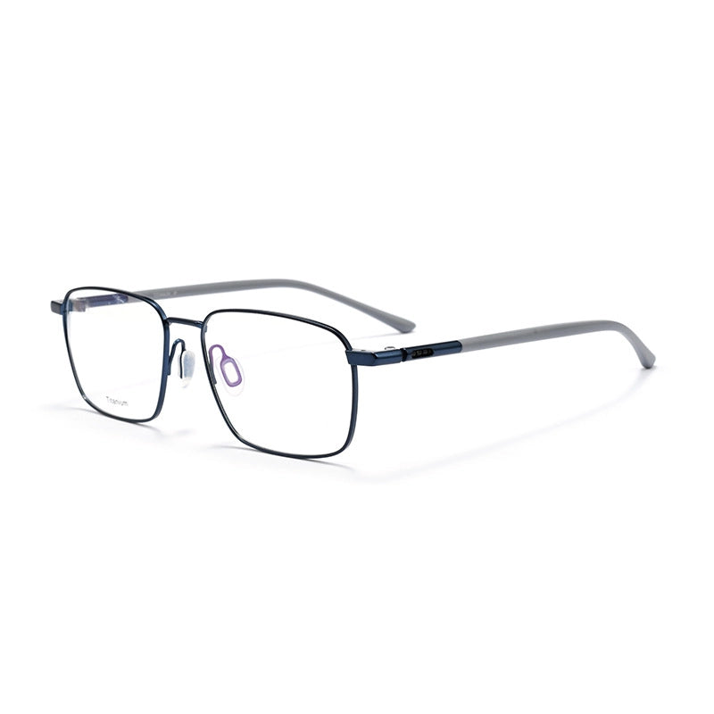 Stylish Navy Titanium Designer Eyewear | Verhalo Vision