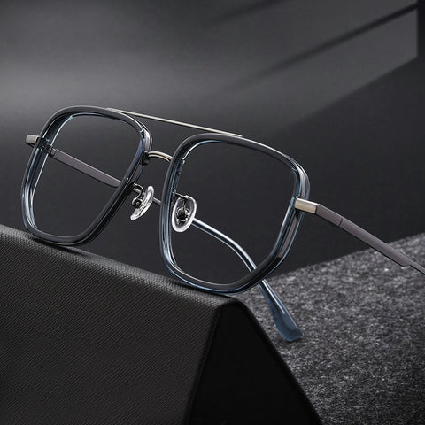 Aviator Glasses | titanium eyeglass frame | Verhalo Vision