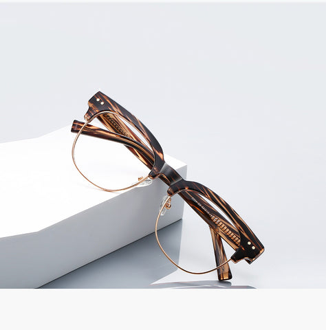 Browline Tortoise Shell Full-Rim Eyeglasses | Verhalovision
