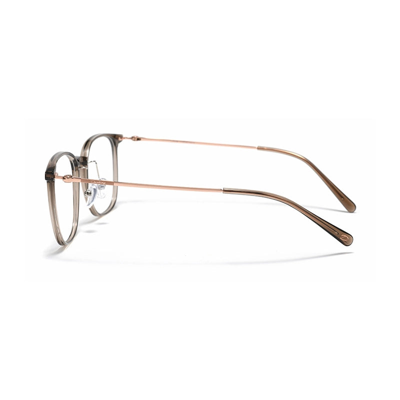 Stylish square titanium eyeglass frames for men and women