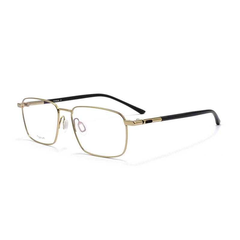 Stylish Gold and Black Titanium Designer Eyewear | Verhalo Vision